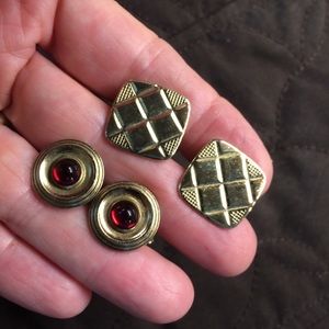 Two pairs of Vintage Cuff Links